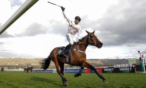 Cheltenham festival: Golden Ace claims shock Champion Hurdle – as it happened