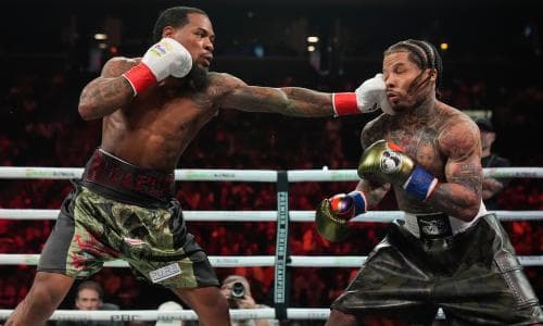 Gervonta Davis retains WBA lightweight title on majority draw with Lamont Roach Jr – as it happened