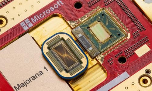 Microsoft unveils chip it says could bring quantum computing within years