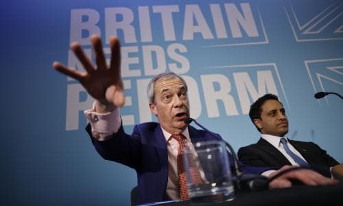 Nigel Farage has been a threat to every recent UK prime minister. But this is something new