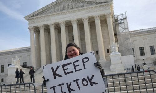 TikTok ban: supreme court appears inclined to uphold law that could see app barred in US – as it happened