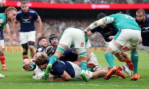 Galthié’s gamble with lopsided bench pays off for France as Ireland unravel | Andy Bull