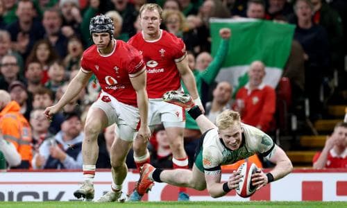 Prendergast kicks Ireland to triple crown success against spirited Wales