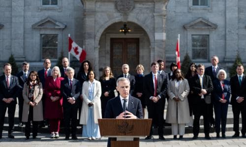 Canada ‘will never be part of the US’, says new PM Mark Carney amid trade war