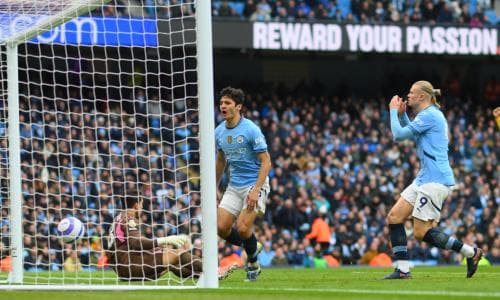 Manchester City left outside top four as Khusanov hands Brighton a draw