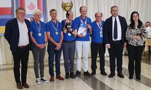 Chess: England over-65s lead all the way to world senior team gold at Prague