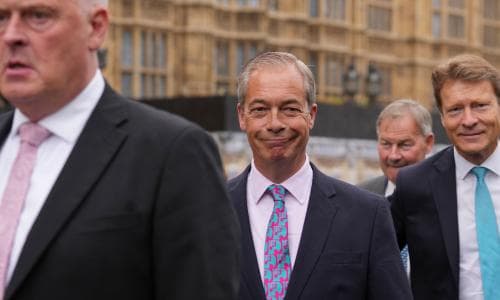 In Reform UK’s power struggle, Farage takes on unusual role of moderate voice