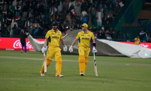 Australia into Champions Trophy semis after washout against Afghanistan