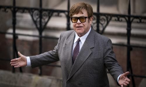 Elton John calls for UK copyright rules rethink to protect creators from AI