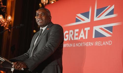 ‘The world wants more Britain’: David Lammy on Trump, tariffs, Gaza and the Chagos Islands