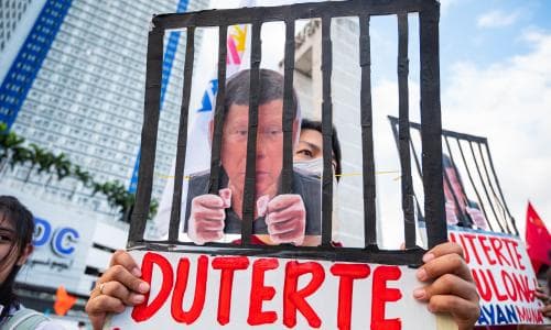 Rodrigo Duterte’s arrest could be telling blow in the Philippines’ dynastic feud