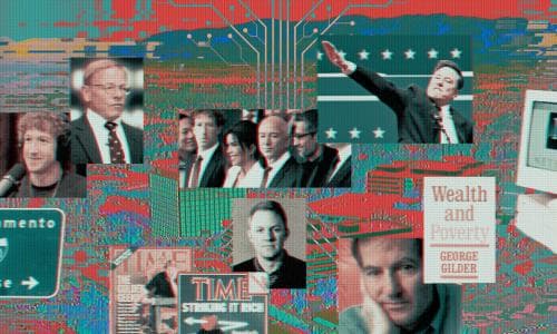 ‘Headed for technofascism’: the rightwing roots of Silicon Valley