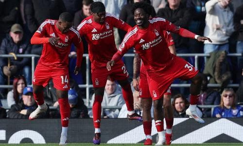 Nottingham Forest beat Ipswich to maintain Champions League push