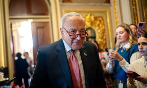 Chuck Schumer to vote for Republican funding bill to avert shutdown