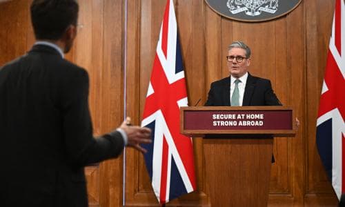 Starmer announces big cut to UK aid budget to boost defence spending